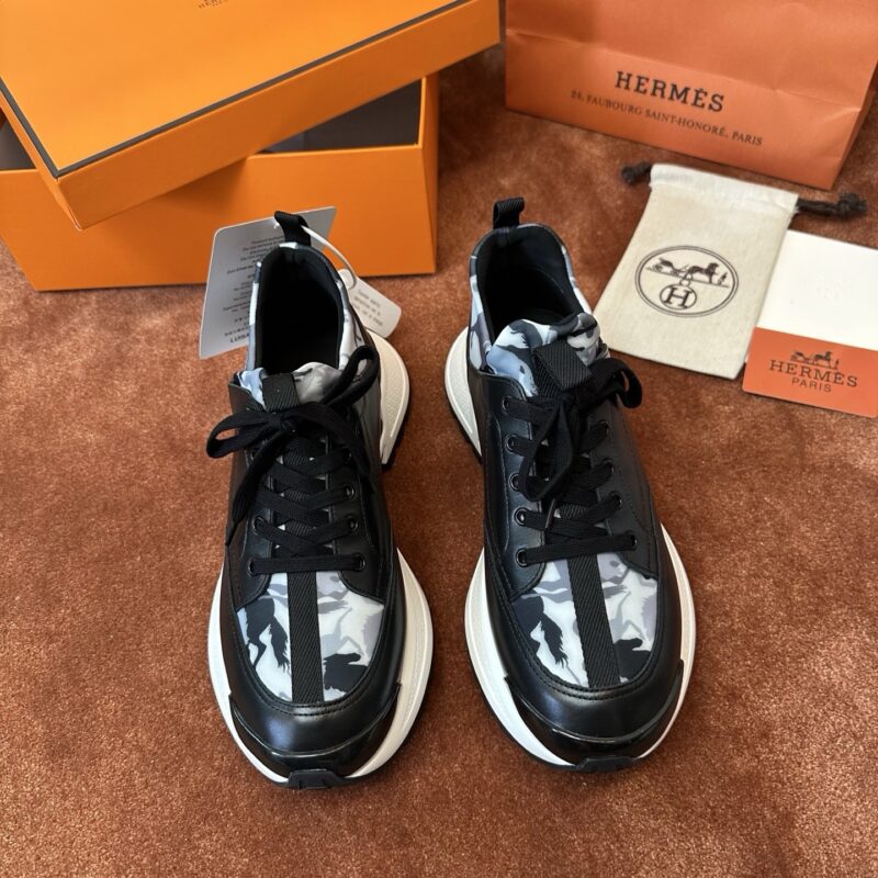 Hermes authentic quality sneakers 2025