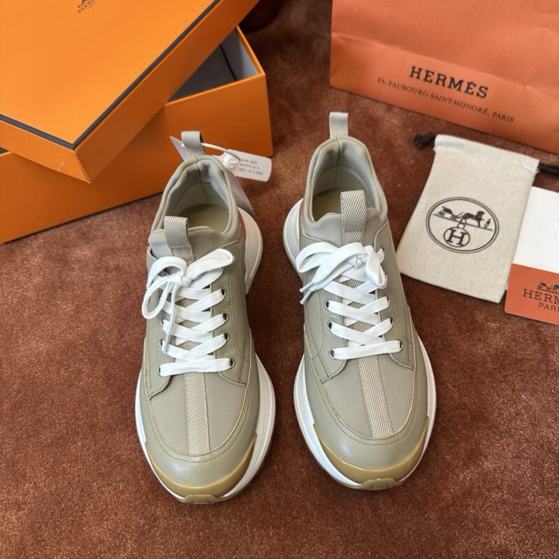 Hermes authentic quality sneakers 2025