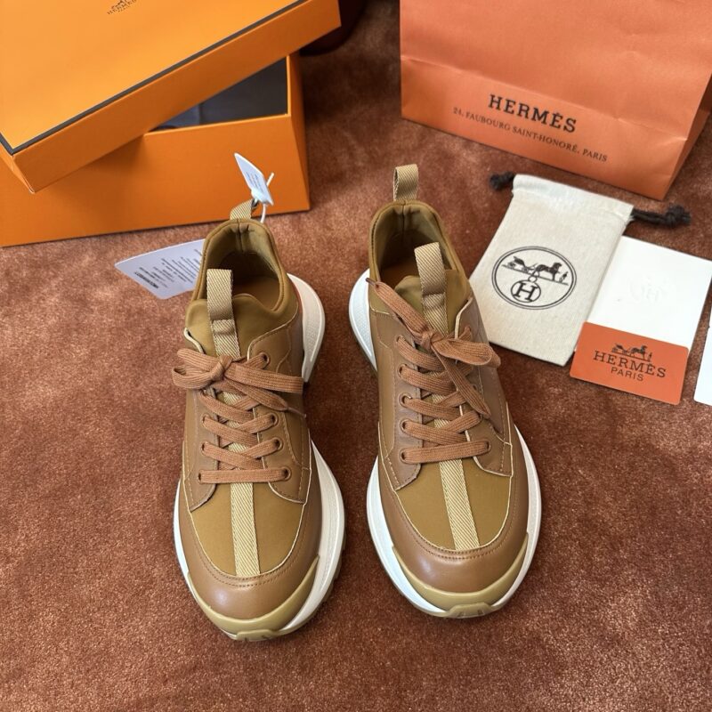 Hermes authentic quality sneakers 2025