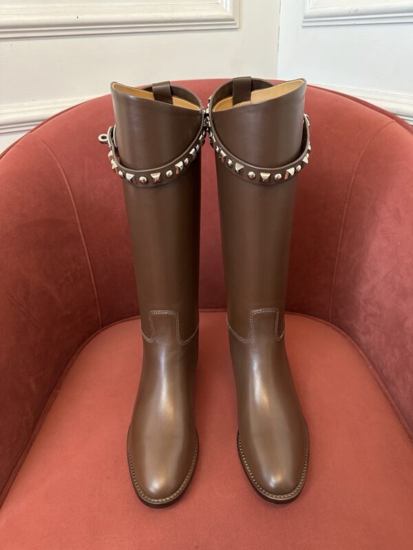 Hermes authentic quality boots 2025