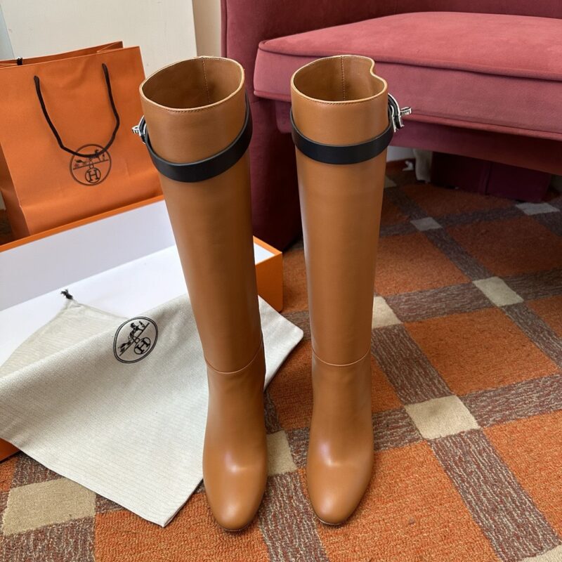 Hermes authentic quality boots 2025