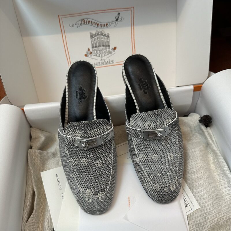 Hermes authentic quality shoes 2025