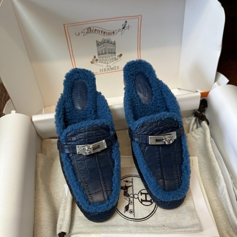 Hermes authentic quality shoes 2025