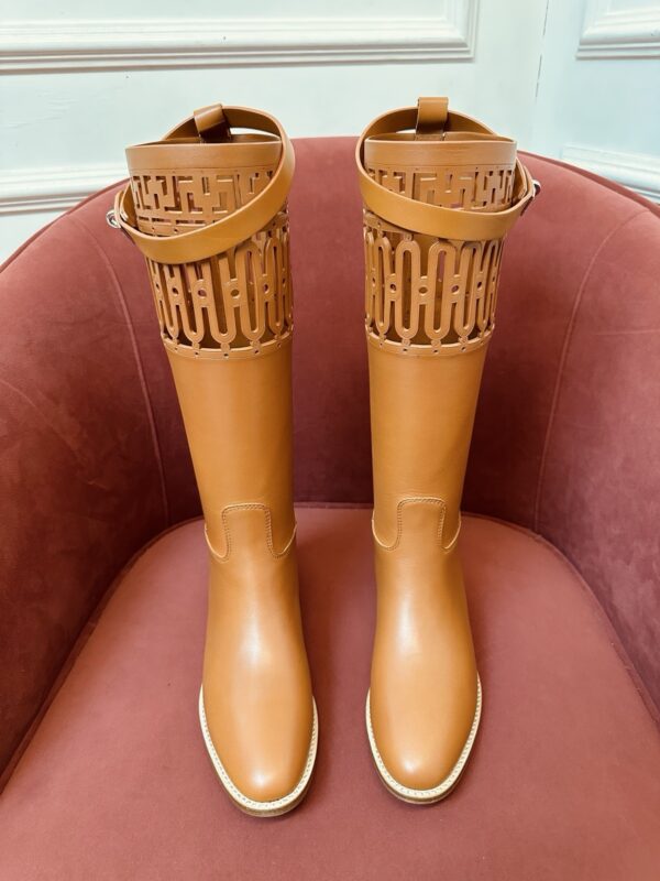 Hermes authentic quality boots 2025