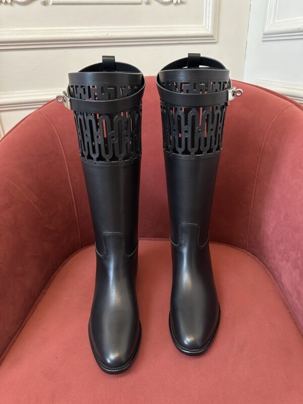 Hermes authentic quality boots 2025