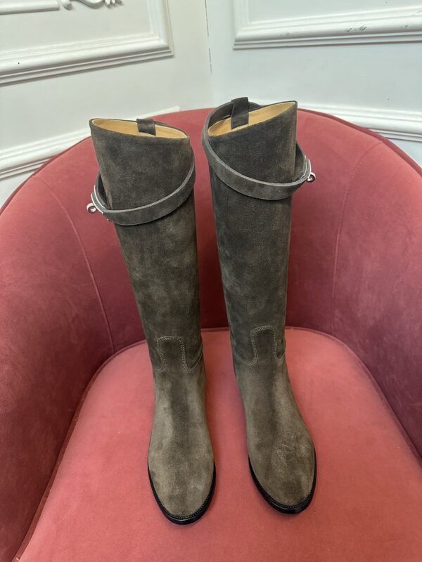 Hermes authentic quality boots 2025