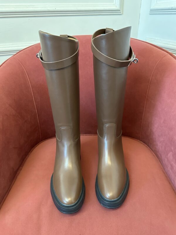 Hermes authentic quality boots 2025