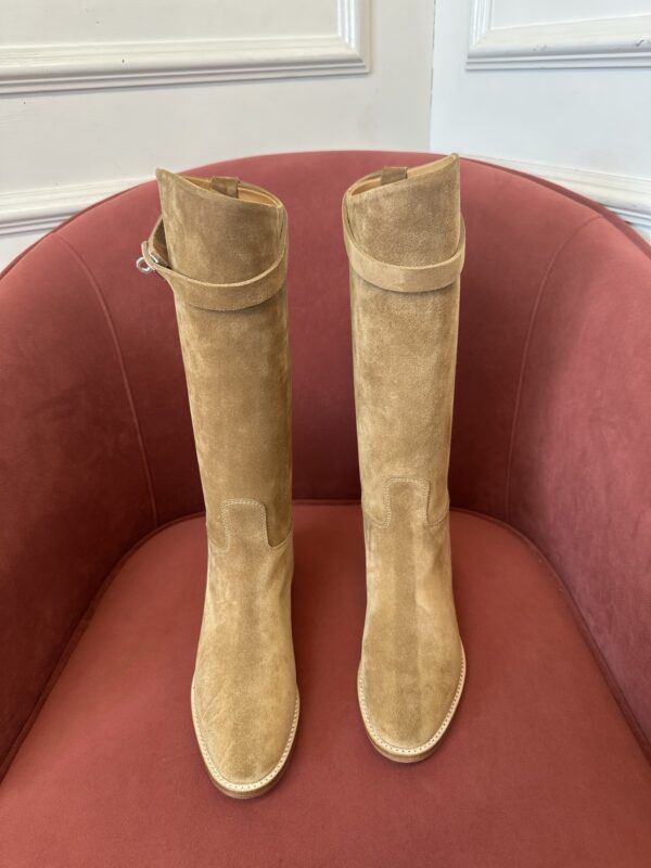 Hermes authentic quality boots 2025