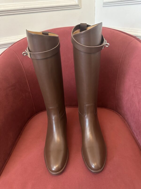 Hermes authentic quality boots 2025