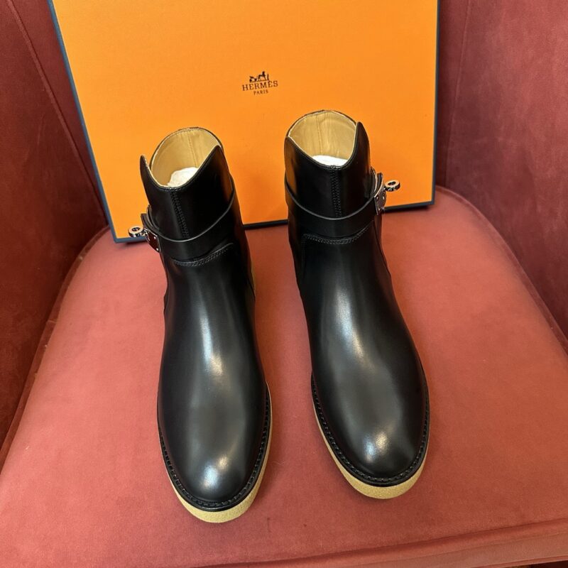 Hermes authentic quality boots 2025
