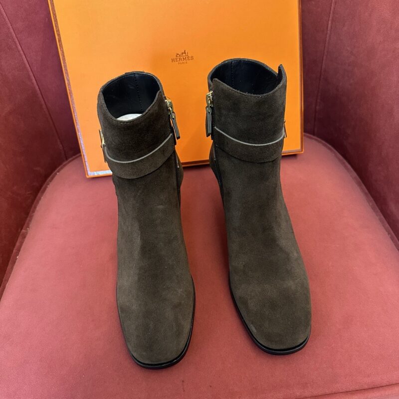 Hermes authentic quality boots 2025
