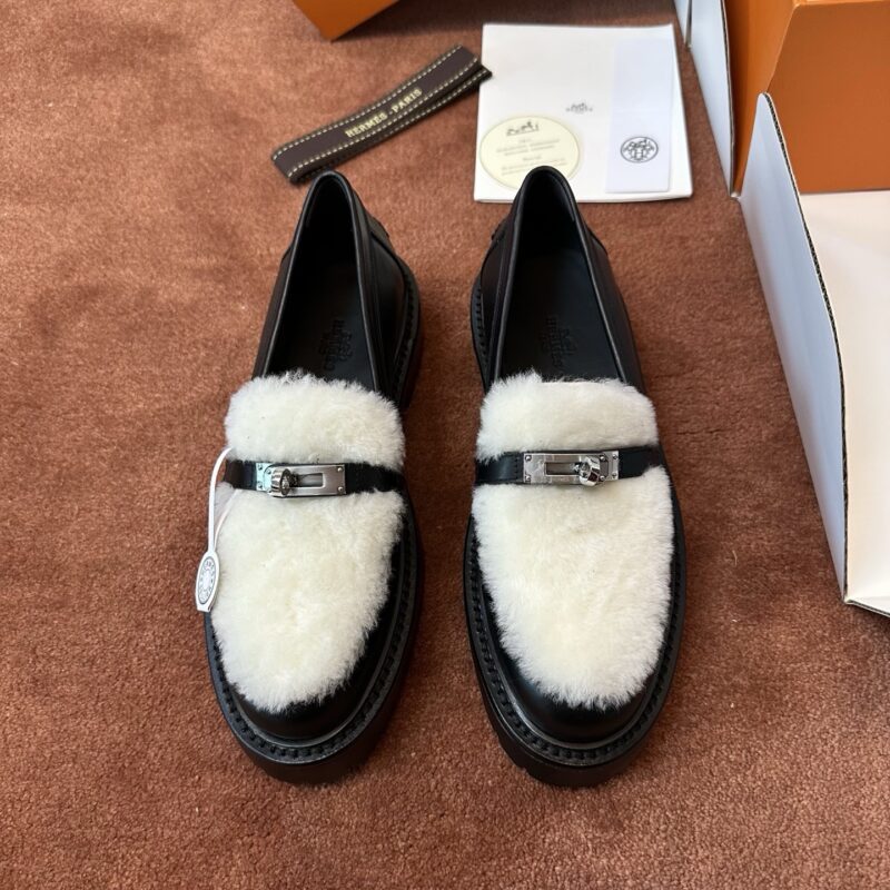 Hermes authentic quality shoes 2025