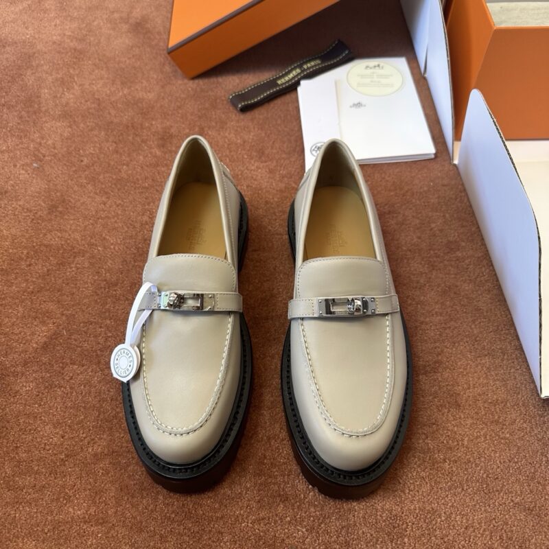 Hermes authentic quality shoes 2025