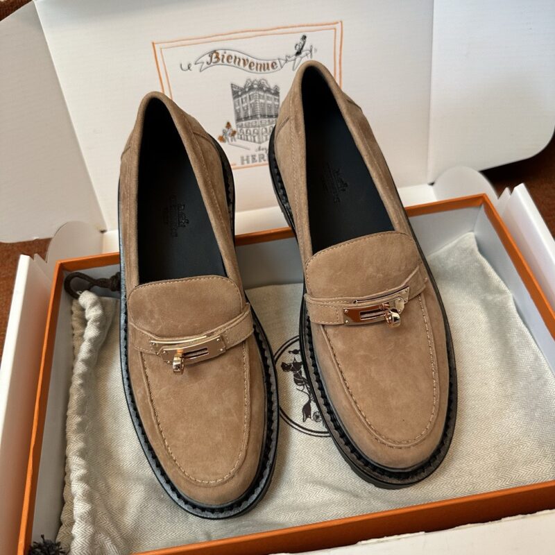 Hermes authentic quality shoes 2025