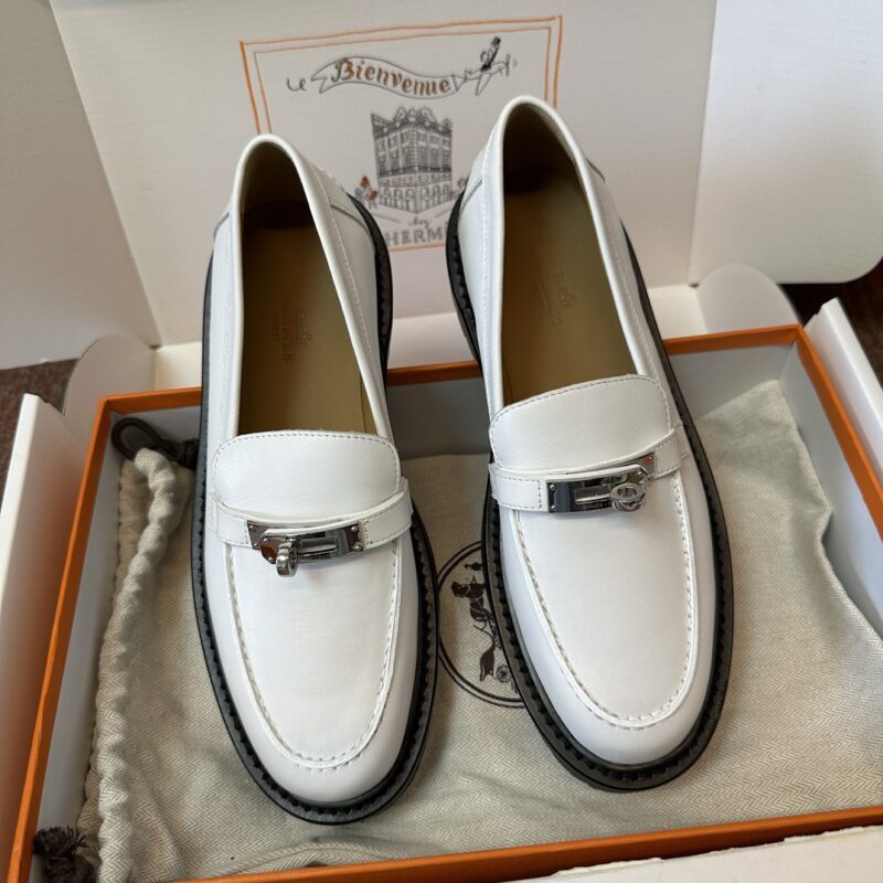 Hermes authentic quality shoes 2025