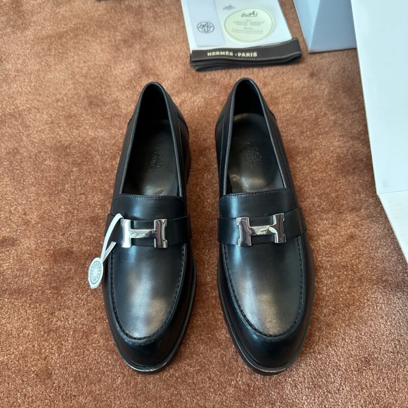 Hermes authentic quality shoes 2025