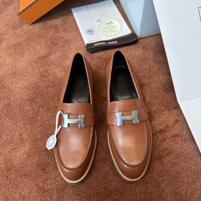 Hermes authentic quality shoes 2025