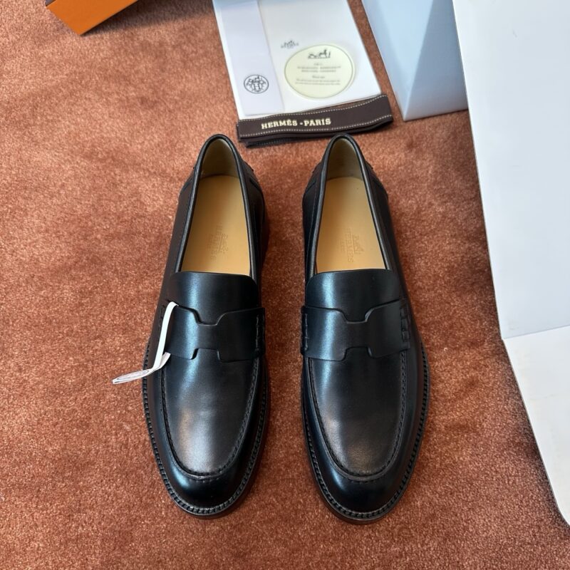 Hermes authentic quality shoes 2025