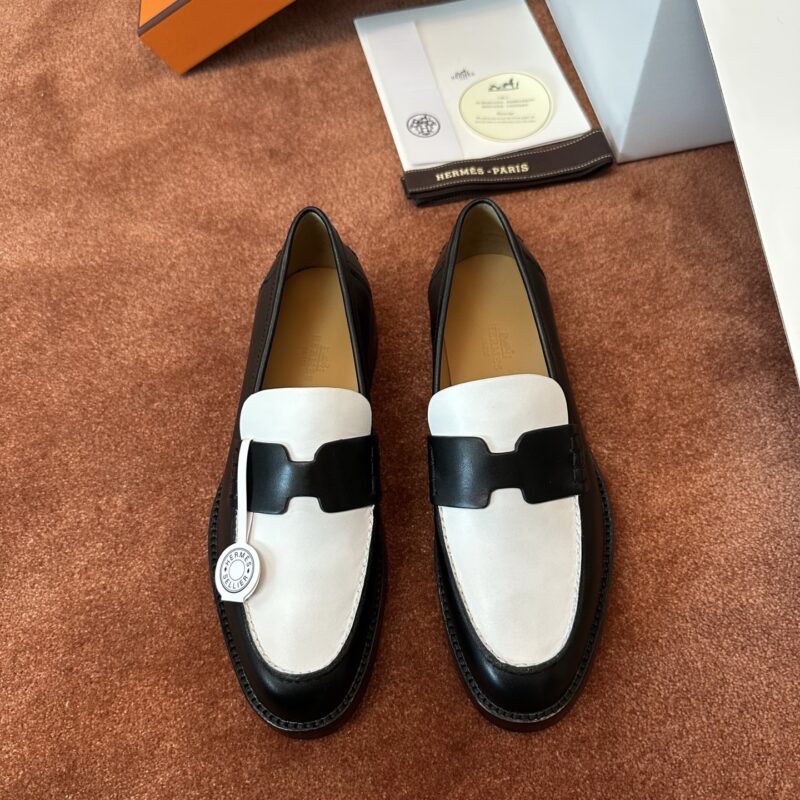 Hermes authentic quality shoes 2025