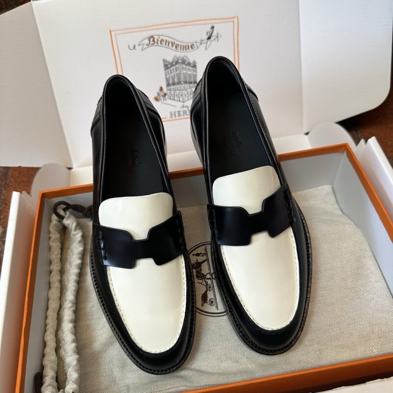 Hermes authentic quality shoes 2025