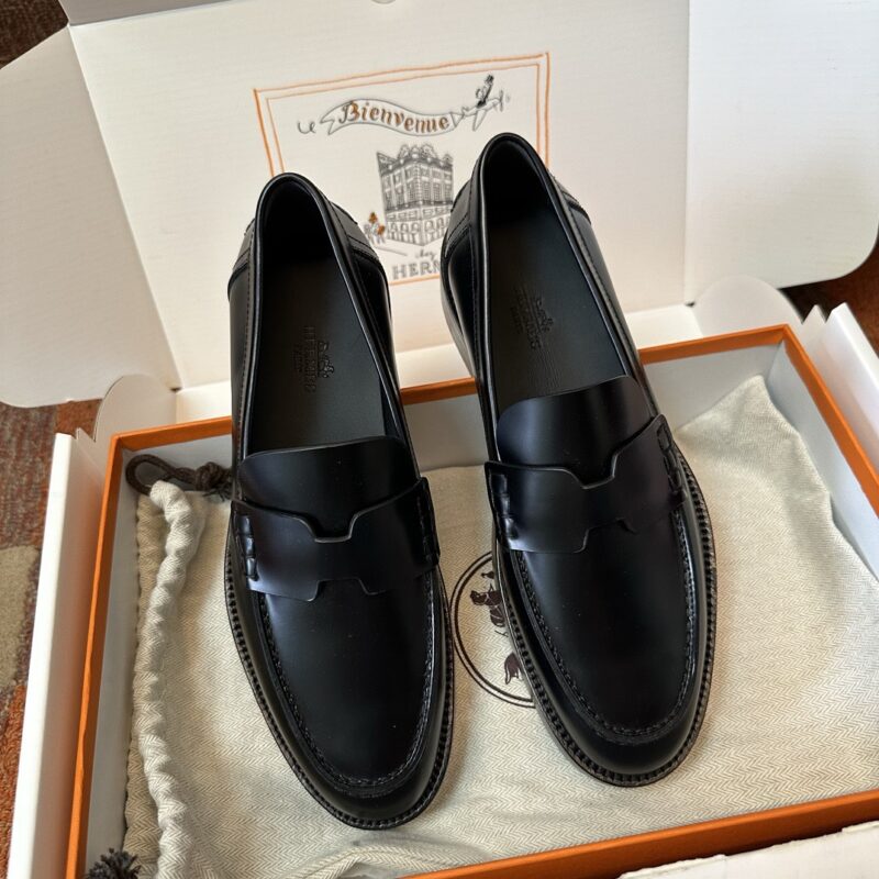 Hermes authentic quality shoes 2025
