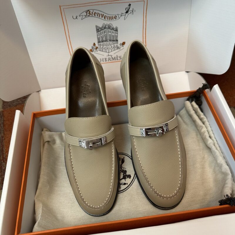 Hermes authentic quality shoes 2025