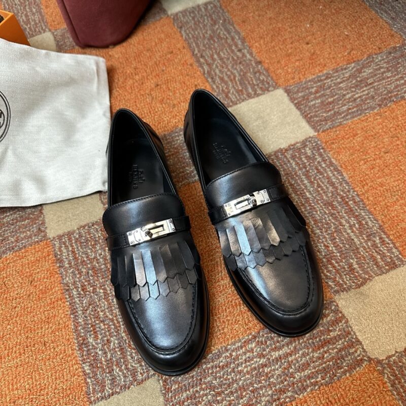 Hermes authentic quality shoes 2025