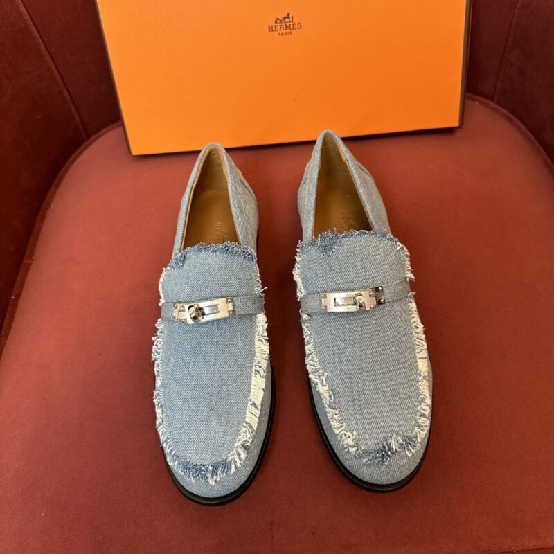 Hermes authentic quality shoes 2025