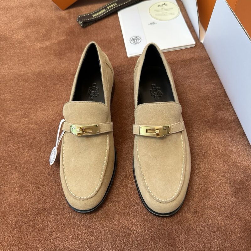 Hermes authentic quality shoes 2025