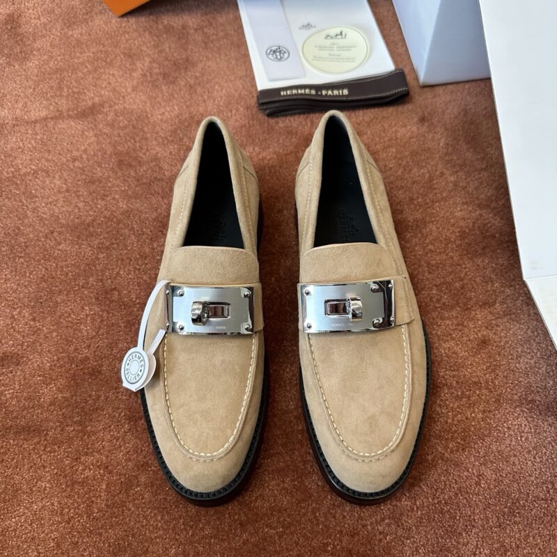 Hermes authentic quality shoes 2025