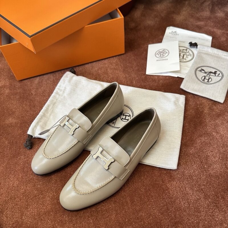 Hermes authentic quality shoes 2025