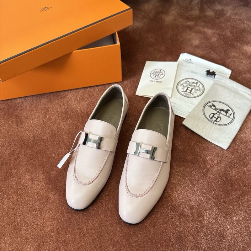 Hermes authentic quality shoes 2025