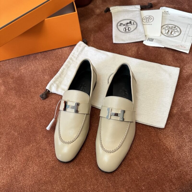 Hermes authentic quality shoes 2025