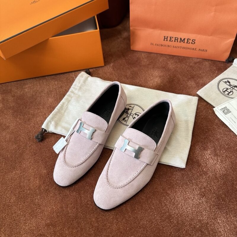 Hermes authentic quality shoes 2025