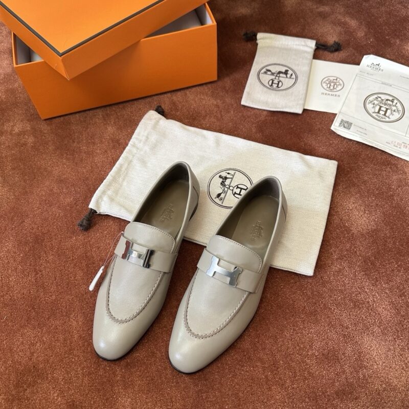 Hermes authentic quality shoes 2025