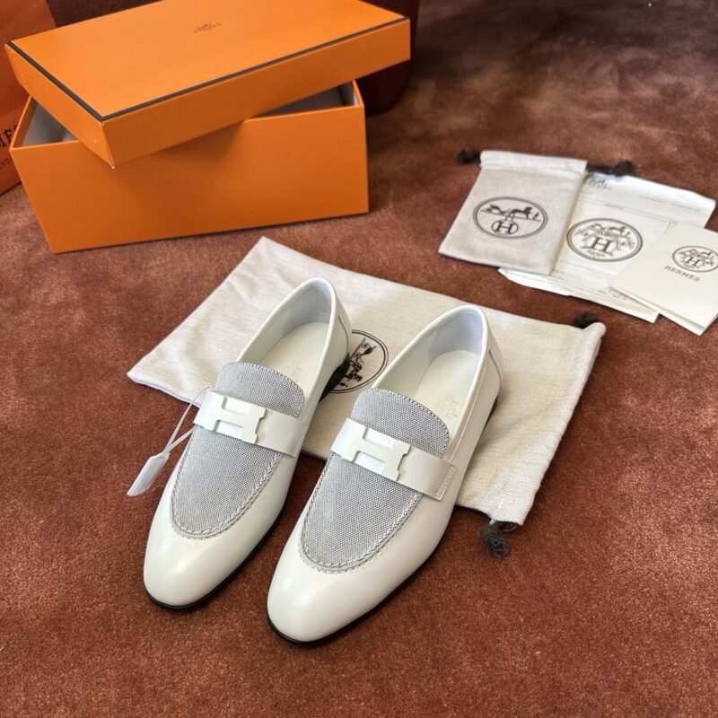 Hermes authentic quality shoes 2025