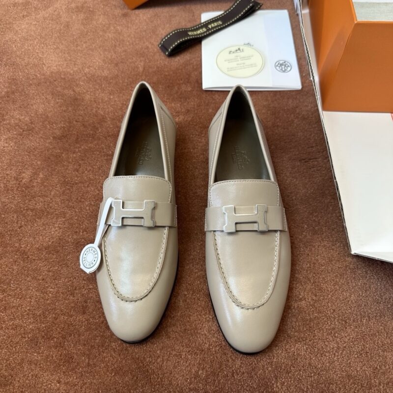 Hermes authentic quality shoes 2025
