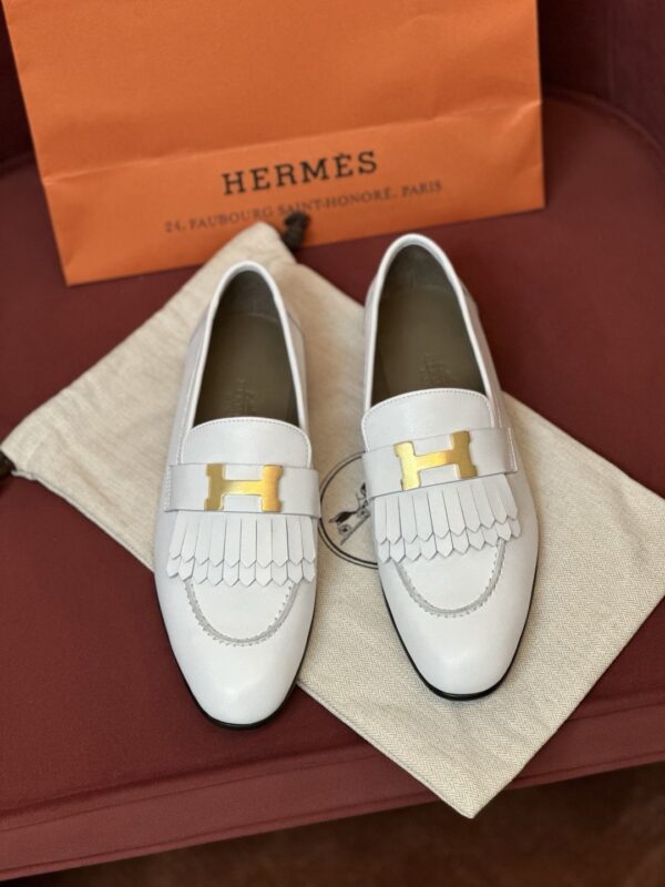 Hermes authentic quality shoes 2025