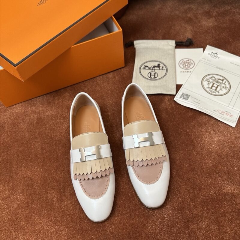 Hermes authentic quality shoes 2025