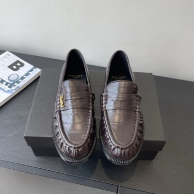 Saint Laurent authentic quality shoes 2026