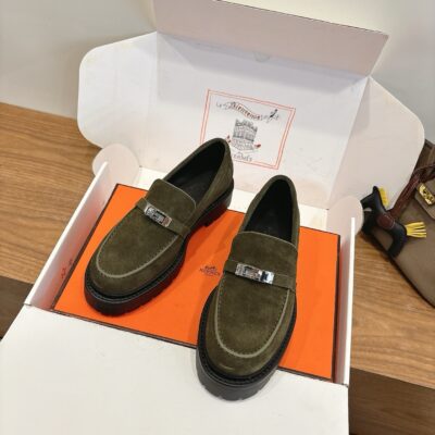 Hermes authentic quality shoes 2026