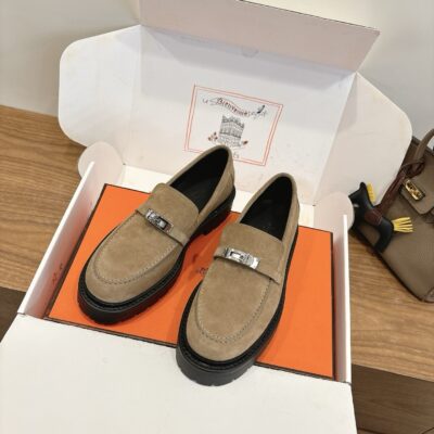 Hermes authentic quality shoes 2026