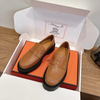 Hermes authentic quality shoes 2026