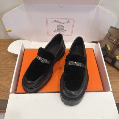 Hermes authentic quality shoes 2026