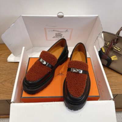 Hermes authentic quality shoes 2026