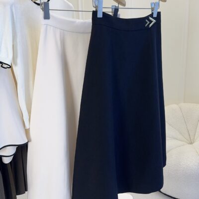 Valentino 2026 New Silk Wool Skirt